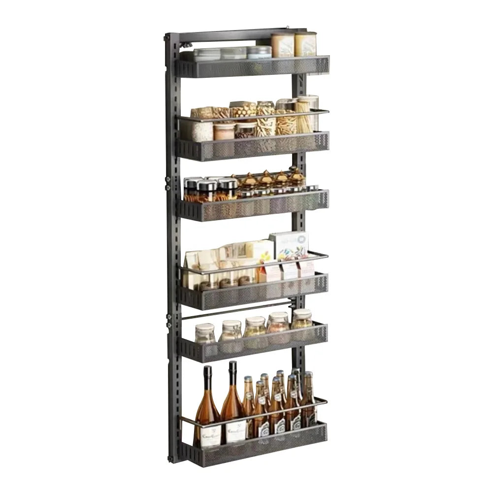 HiMISS 6-Tier Over-the-Door Pantry Organizer With Adjustable Baskets