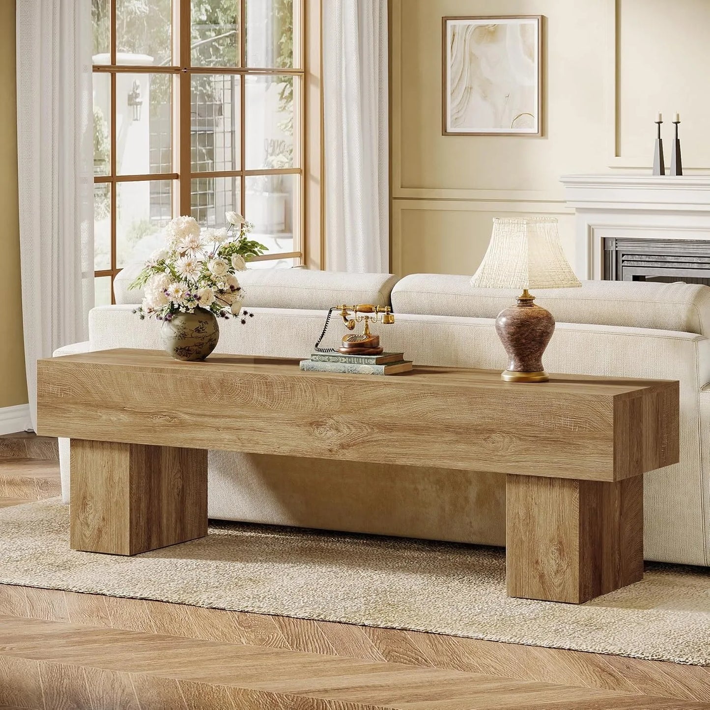 Little Tree Farmhouse Television Stand Entertainment Center