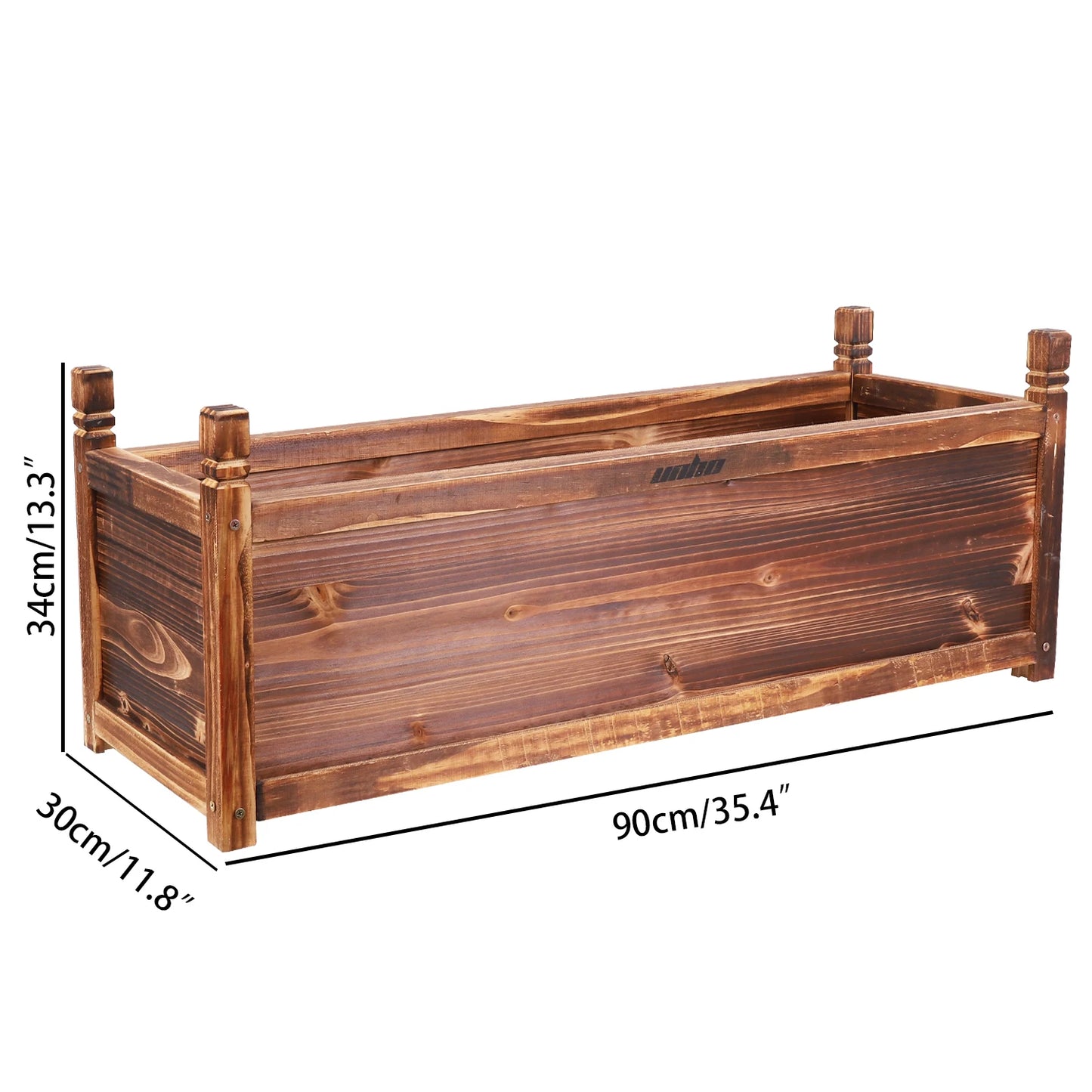 Raised Garden Bed Window Mounted Planter Box For Flowers And Vegetables