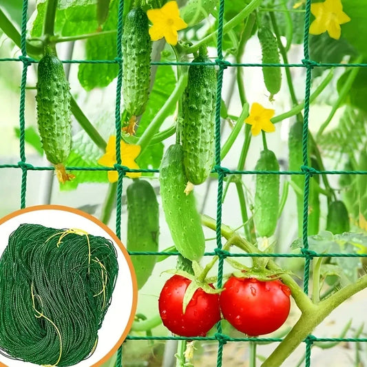 Heavy Duty Polyester Garden Trellis Netting For Climbing Plants