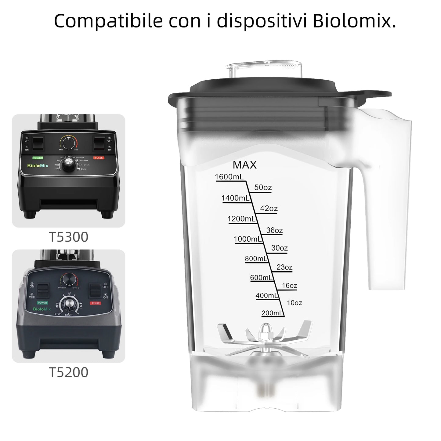 Biolomix Digital BPA Free Automatic Blender Juicer