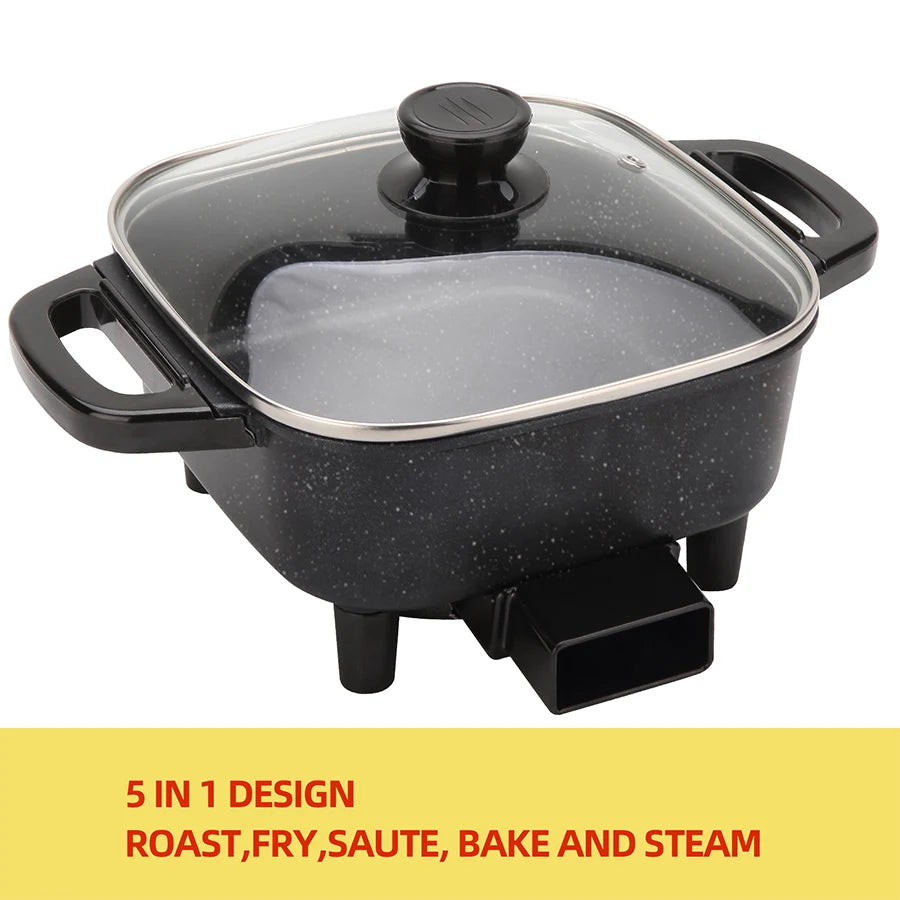 Hign-concerned Electric Frying Pan Multifunctional Nonstick Pot