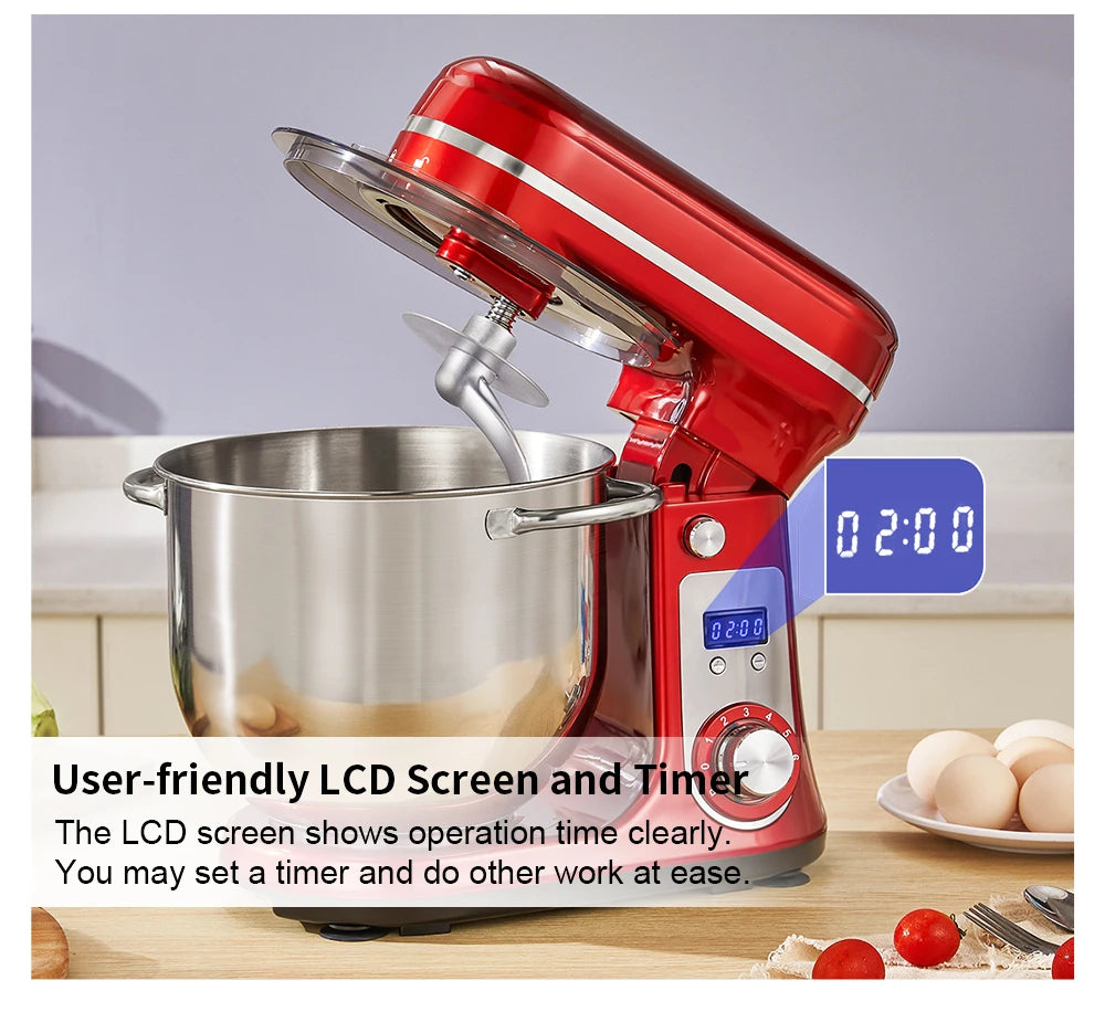 Biolomix Kitchen Stand Mixer and Blender With Quiet DC Motor