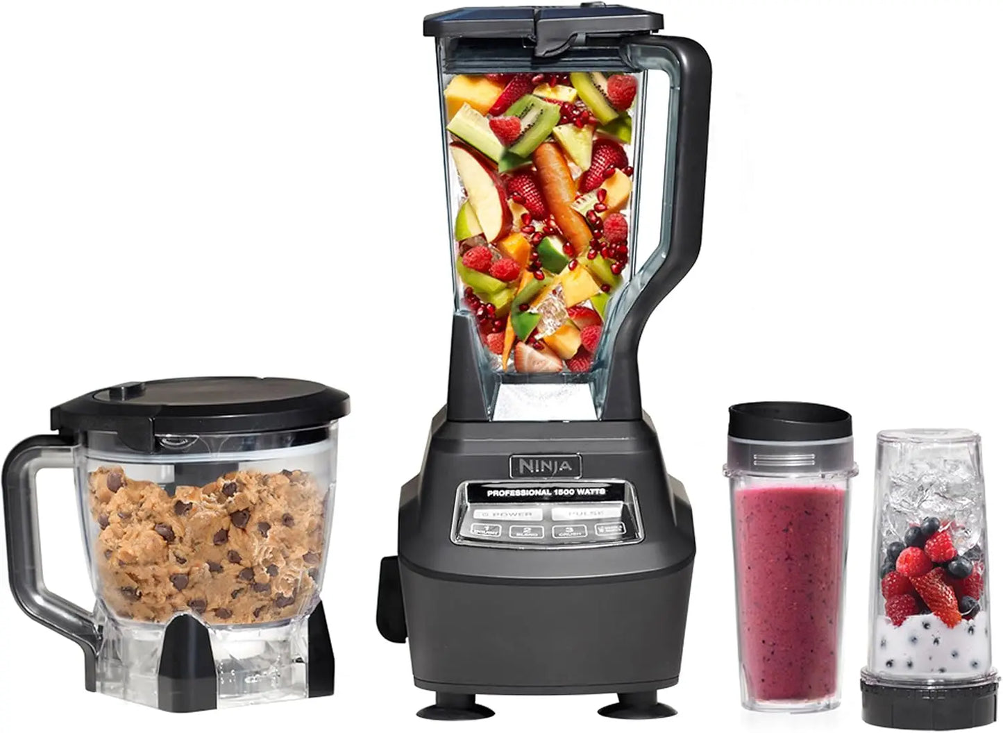Mega Kitchen System With Blender And Food Processor