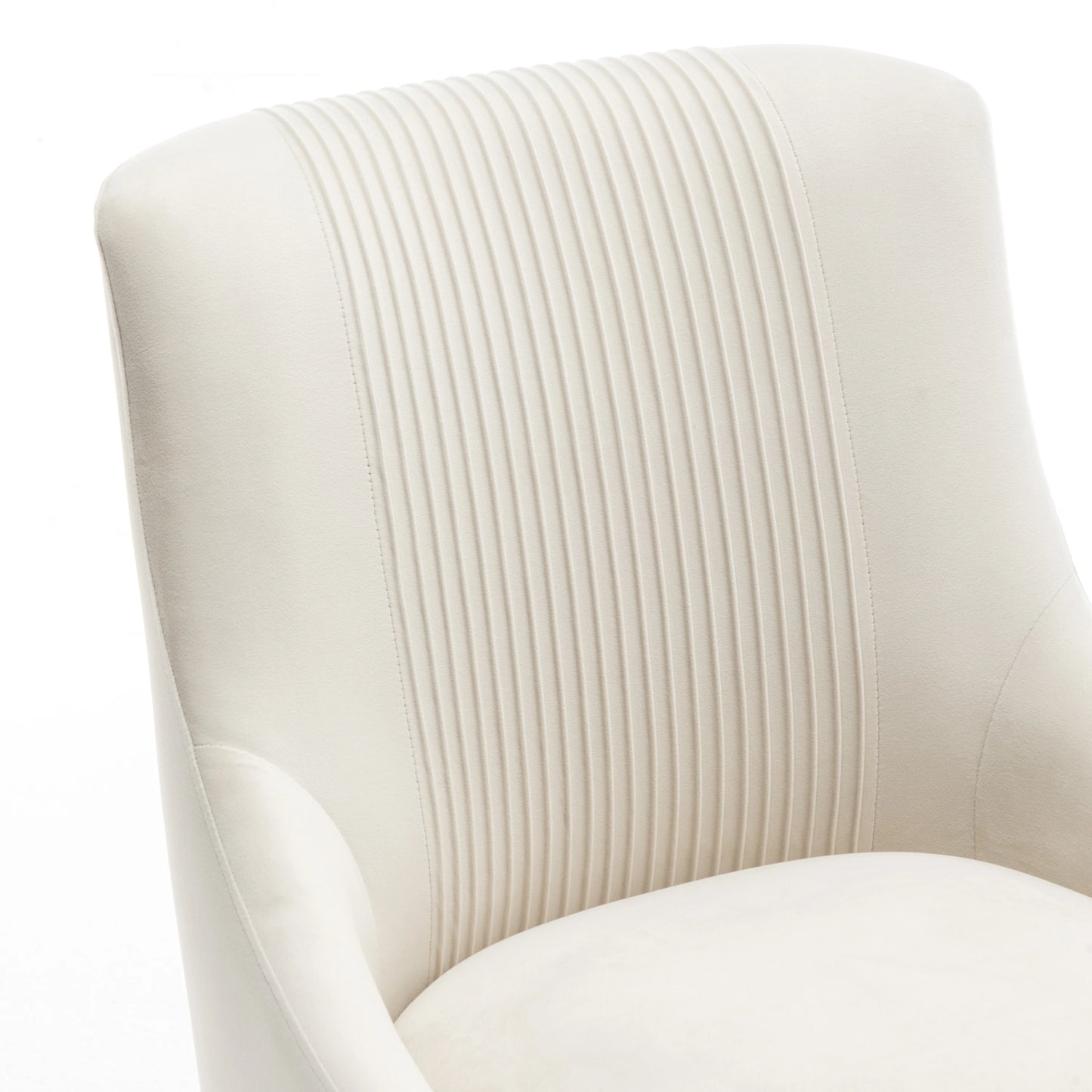 SEYNAR Modern Glam Boucle Velvet Dining Chair Set of Two