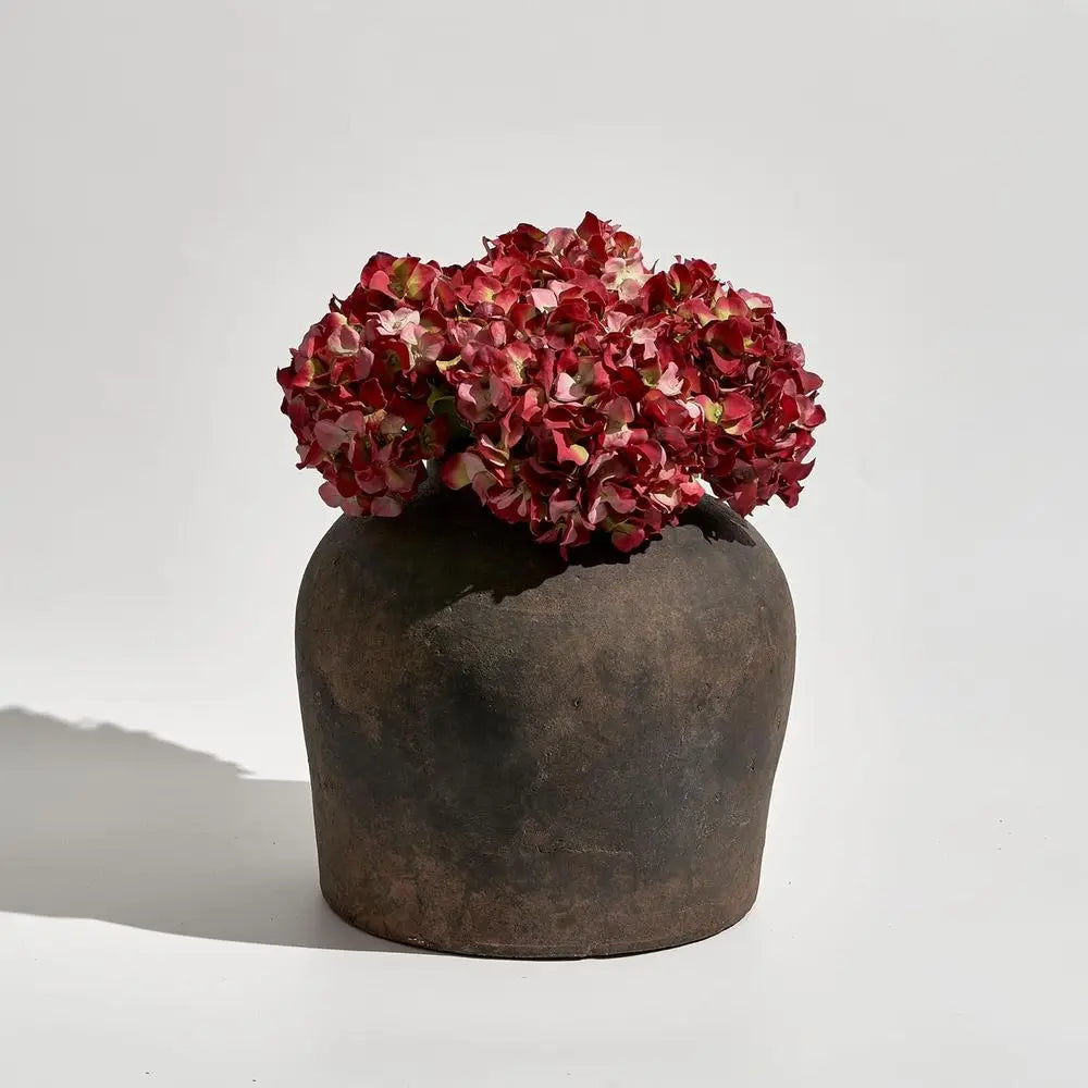 Zen Inspired Ceramic Vase For Rustic Home Decor And Arrangements