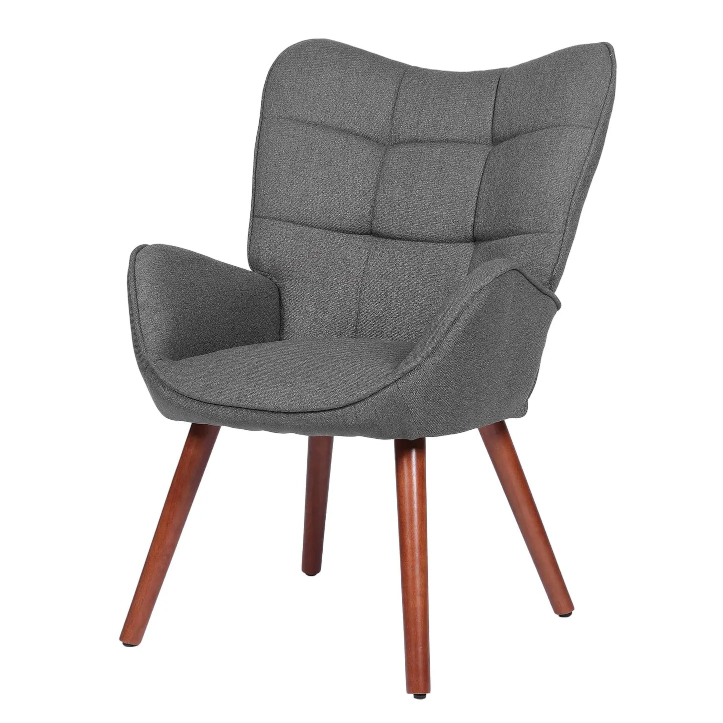 Studyset Mid Century Upholstered Dining Chairs With Metal Legs