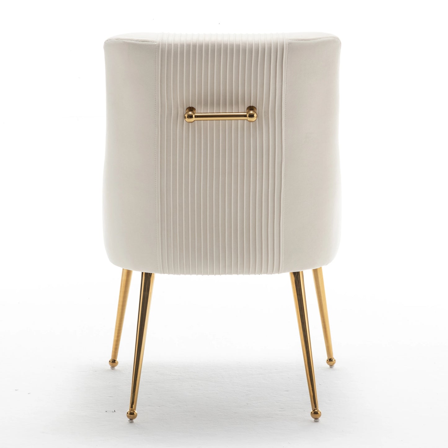 SEYNAR Modern Glam Boucle Velvet Dining Chair Set of Two