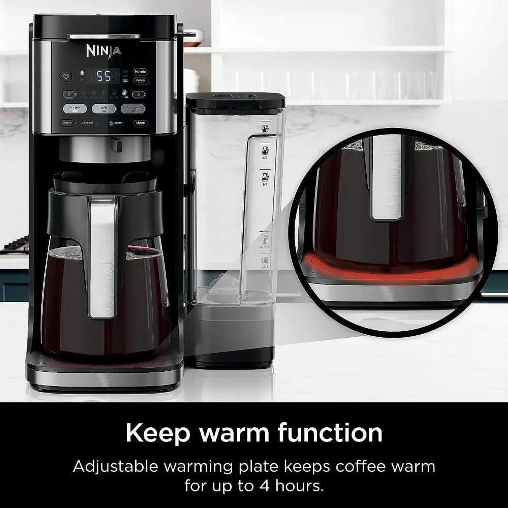 Ninja DualBrew Pro Drip Coffee Maker KCups Pods Deluxe
