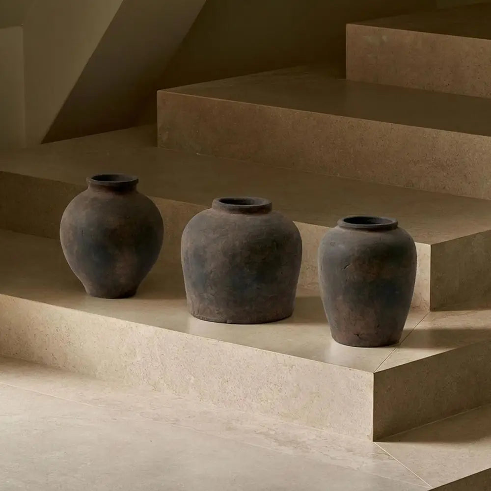 Zen Inspired Ceramic Vase For Rustic Home Decor And Arrangements