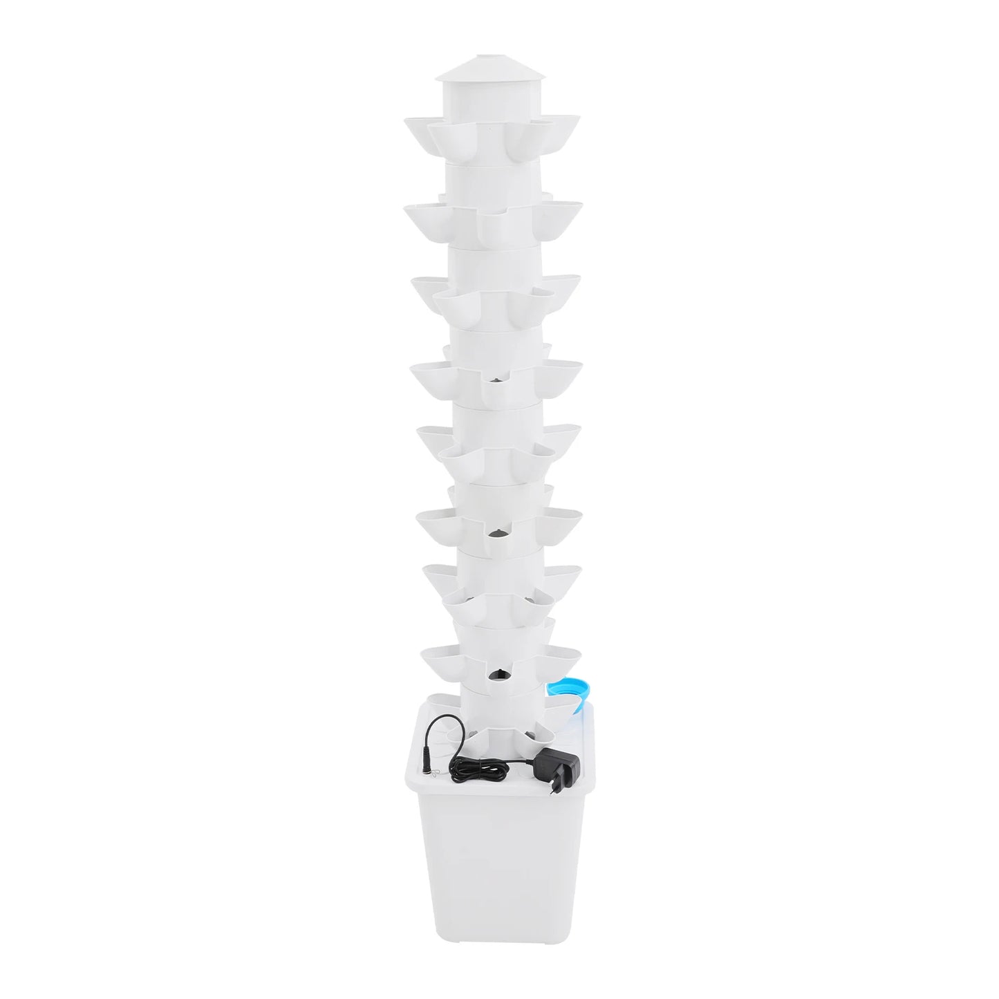 Forty Five Hole Hydroponic Vertical Garden Tower For Balcony