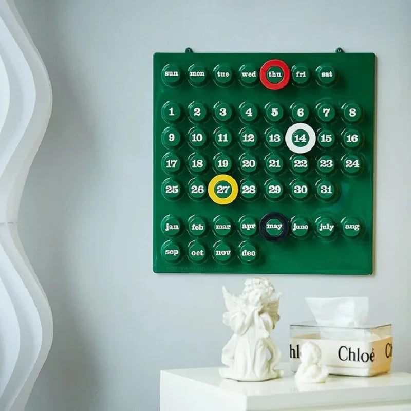 Euroway Ringdate Calendar Perpetual Home Decor Ornament