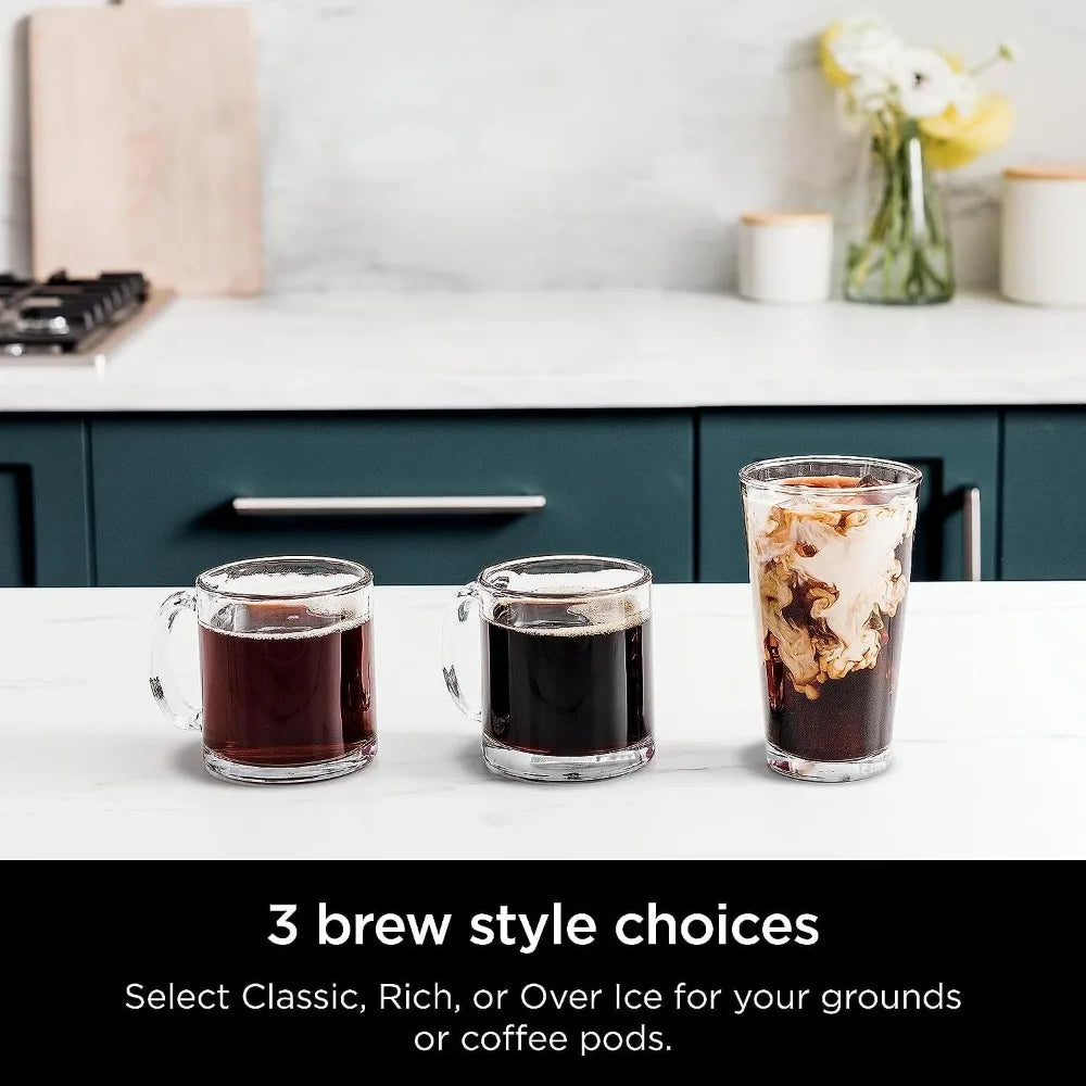 Ninja DualBrew Pro Drip Coffee Maker KCups Pods Deluxe