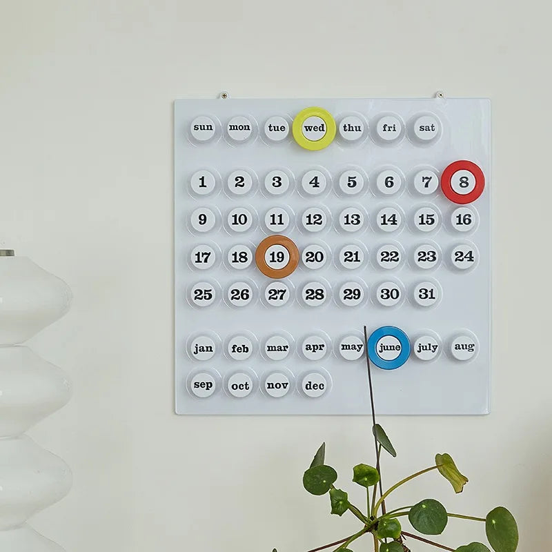 Euroway Ringdate Calendar Perpetual Home Decor Ornament