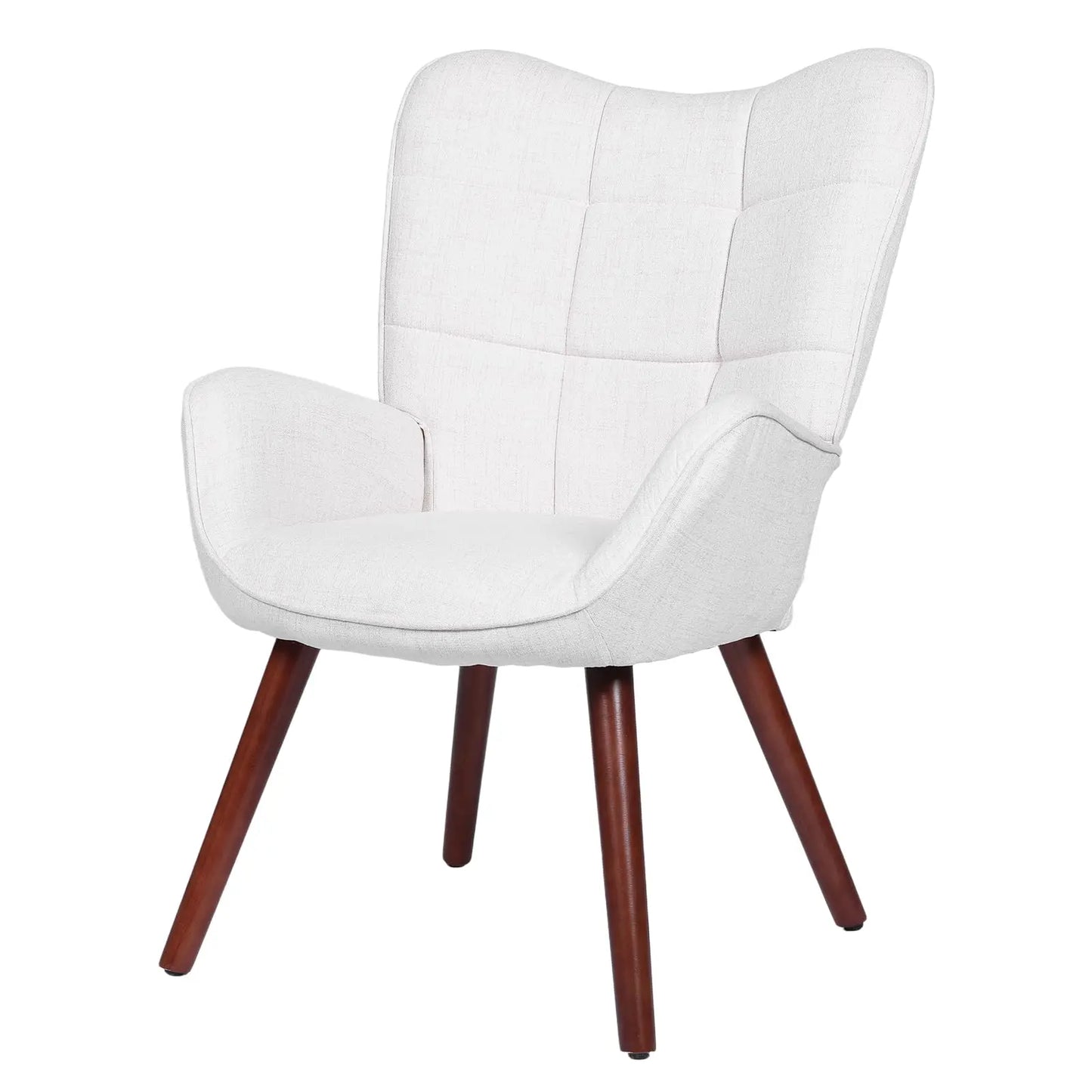 Studyset Mid Century Upholstered Dining Chairs With Metal Legs