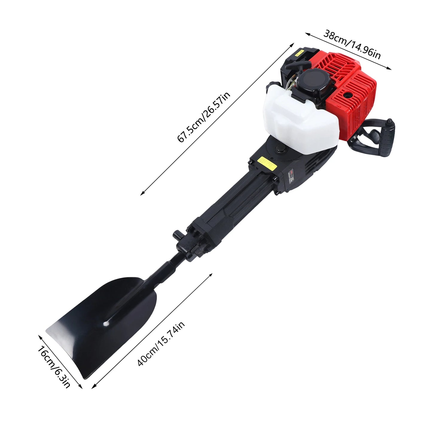 Gas Powered Tree Digger With High Torque Steel Shovel