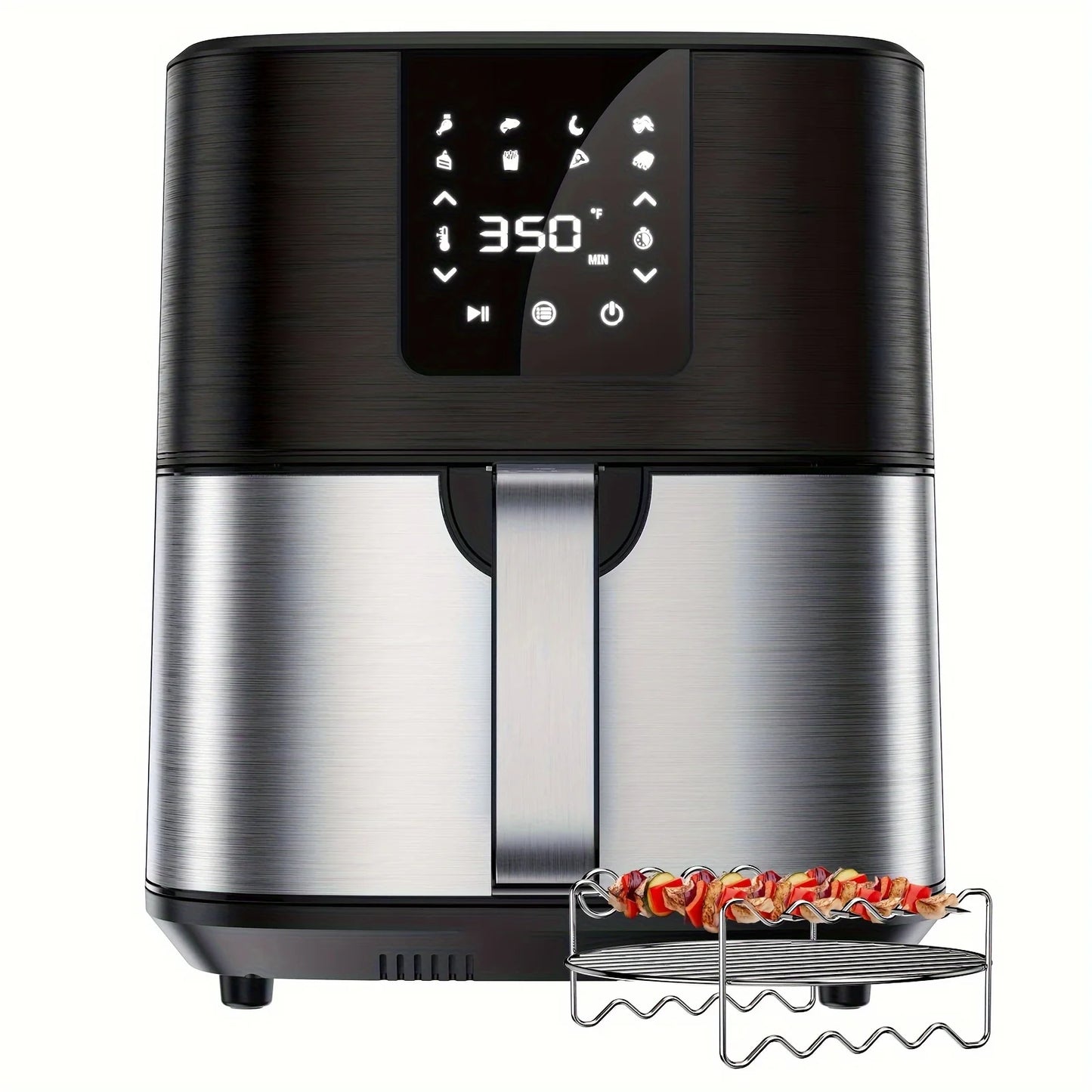 KitCook 1500W Air Fryer With Eight Presets And Digital Screen