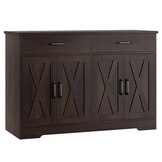 Buffet Cabinet With Storage Modern Farmhouse Kitchen Sideboard
