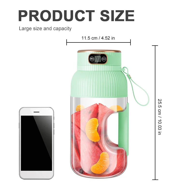 Portable USB Juicer Blender for Fruit and Smoothies