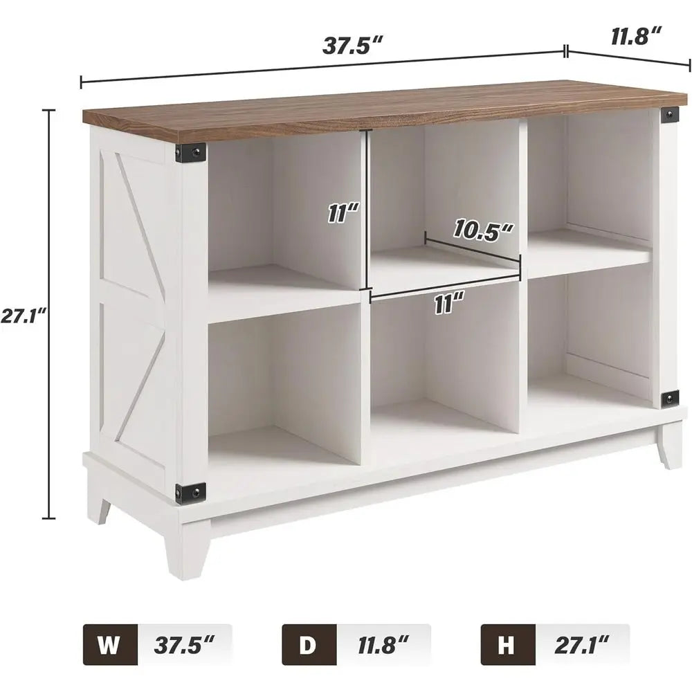 Six Cube Storage Organizer For Bedroom And Home Office