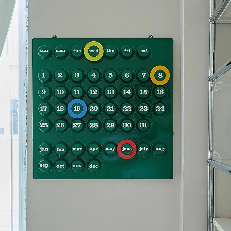 Euroway Ringdate Calendar Perpetual Home Decor Ornament