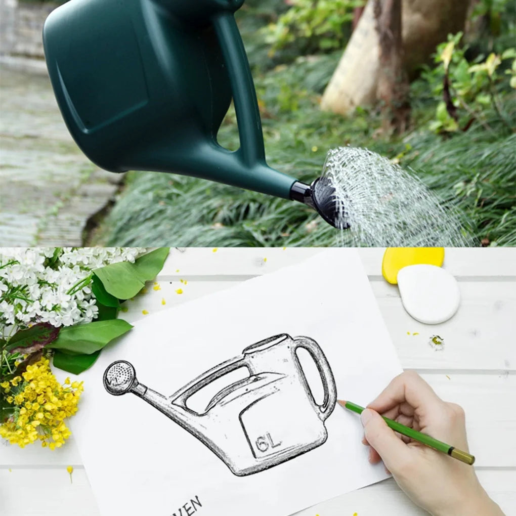 ABS Plastic Watering Can Dual Handle Portable Sprayer