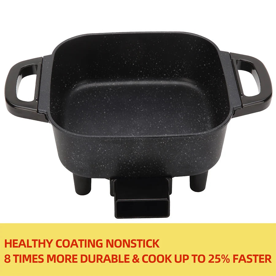 Hign-concerned Electric Frying Pan Multifunctional Nonstick Pot