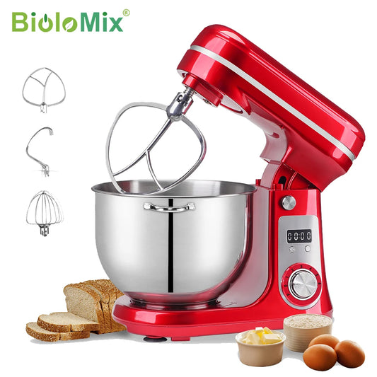 Biolomix Kitchen Stand Mixer and Blender With Quiet DC Motor