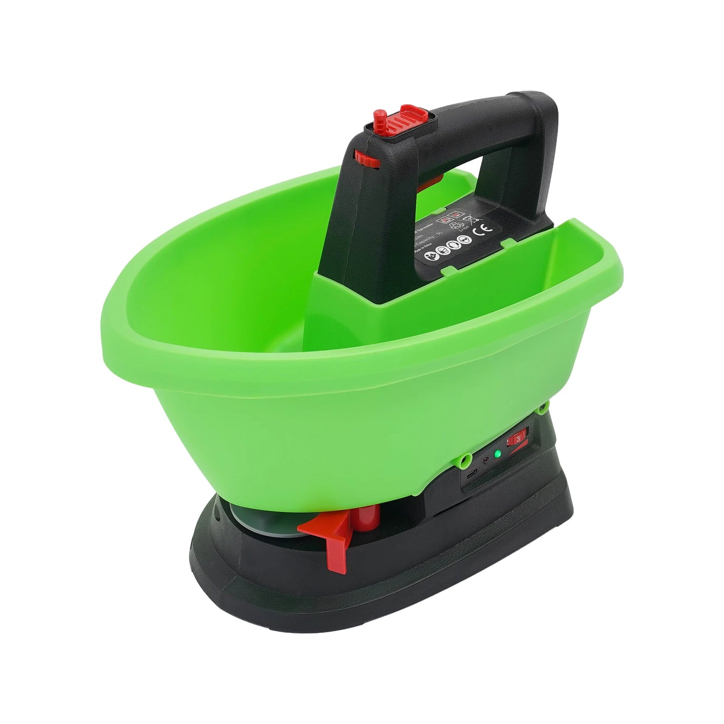 Electric Seed Spreader Handheld Battery Powered Fertilizer Spreader