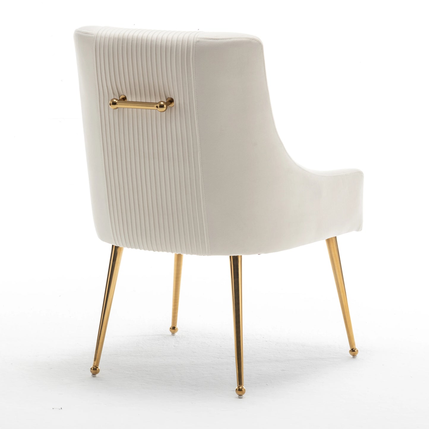 SEYNAR Modern Glam Boucle Velvet Dining Chair Set of Two