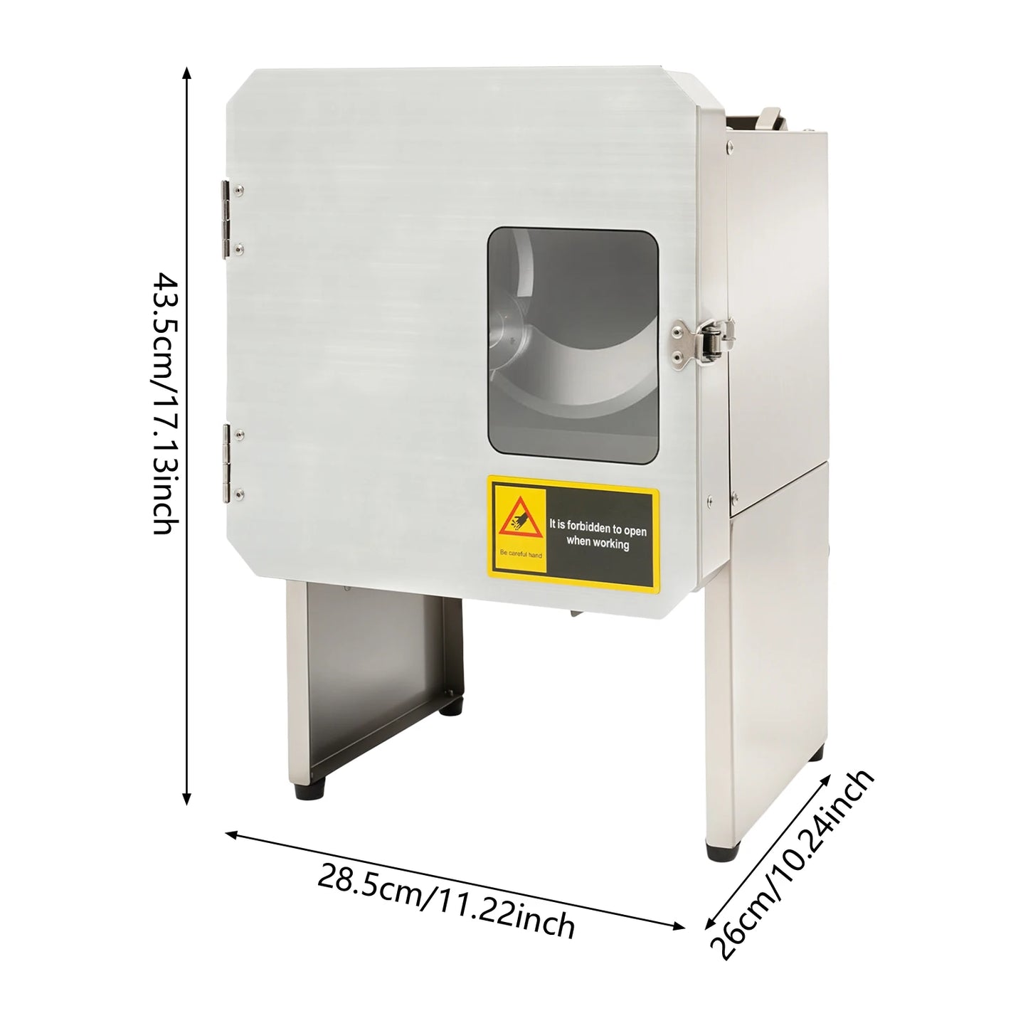 Spring Onion Shredder With Stainless Steel Blades 200W
