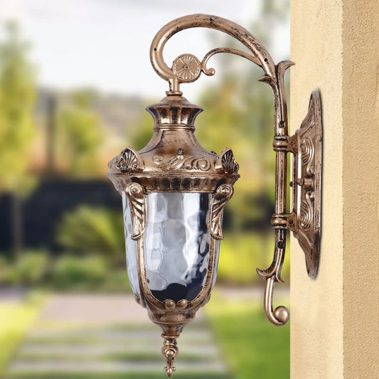 Bymaocar Outdoor Wall Sconce Light Die Cast Aluminum 110V E26