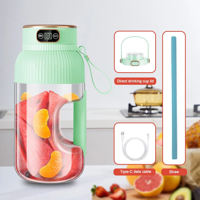 Portable USB Juicer Blender for Fruit and Smoothies