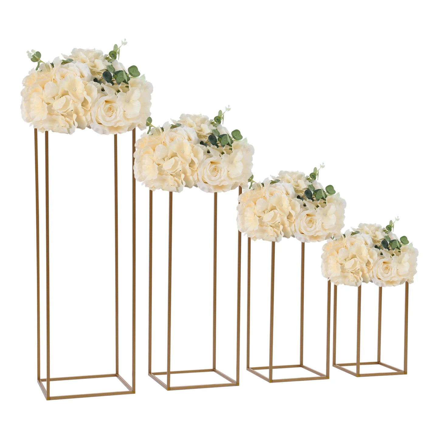 Wedding Backdrop Flower Vase Stands Metal Centerpieces For Parties