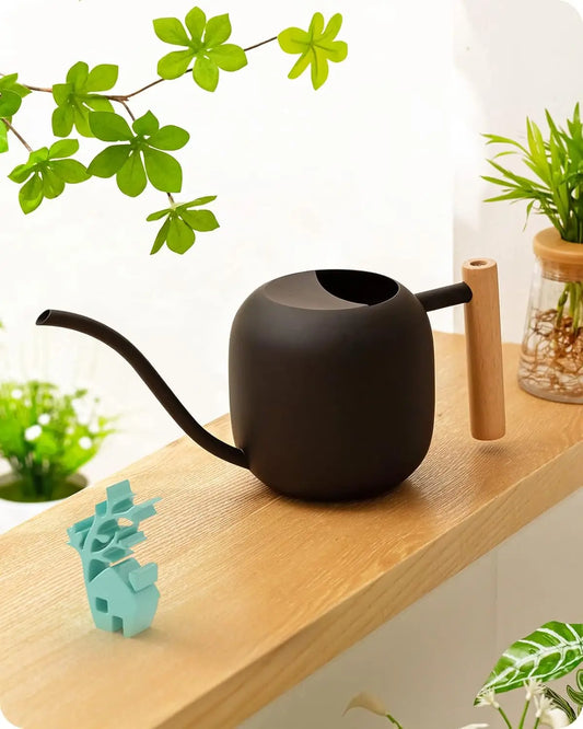 Stainless Steel Watering Can With Long Spout For Indoor Plants