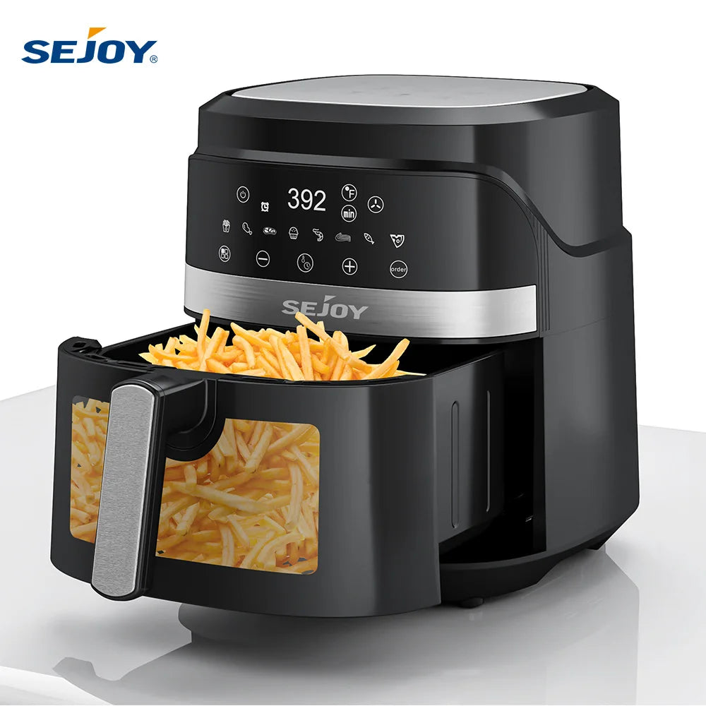SEJOY Air Fryer 8 In 1 Countertop Oven Oilless Cooker