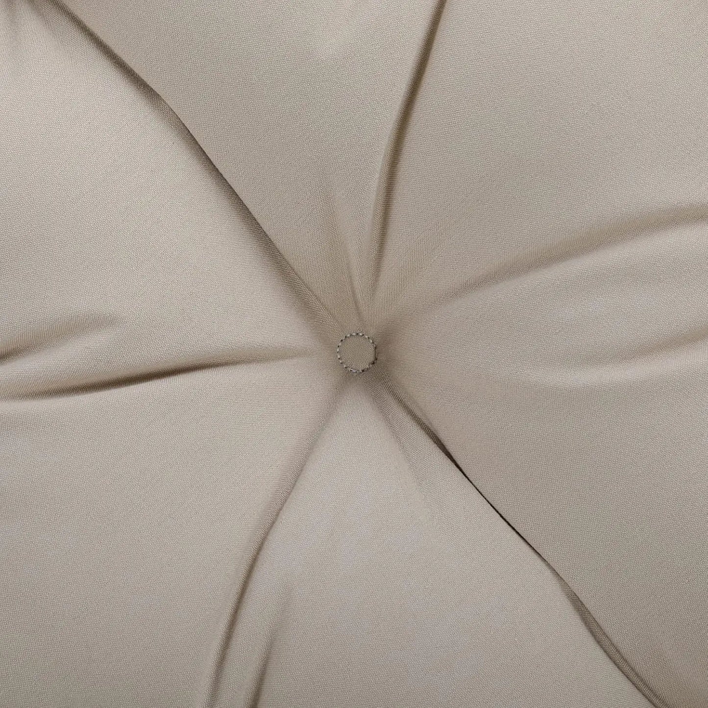 Tufted Papasan Cushion Round Floor Pillow For Indoor Furniture
