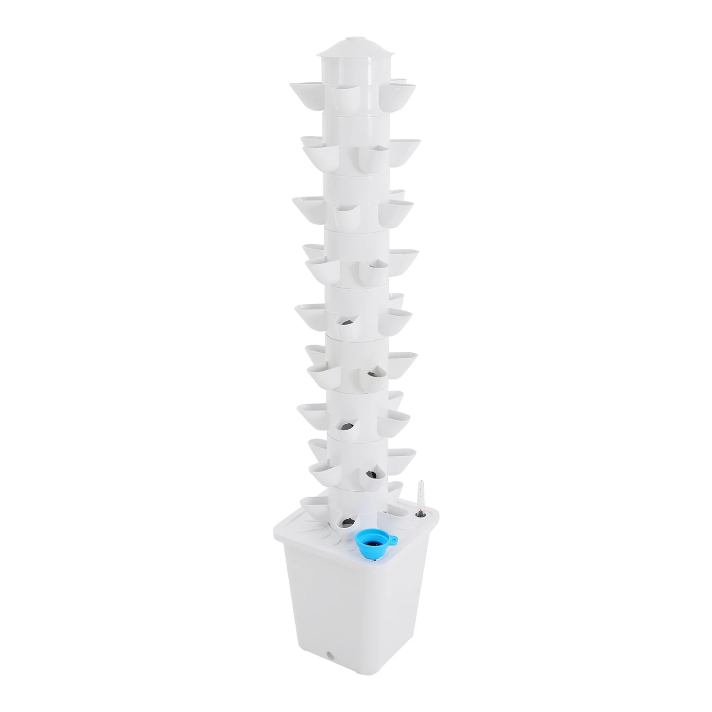 Forty Five Hole Hydroponic Vertical Garden Tower For Balcony