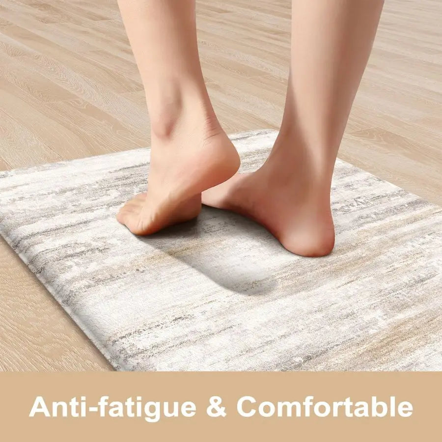 Anti Fatigue Kitchen Mats Memory Foam Cushioned Rugs