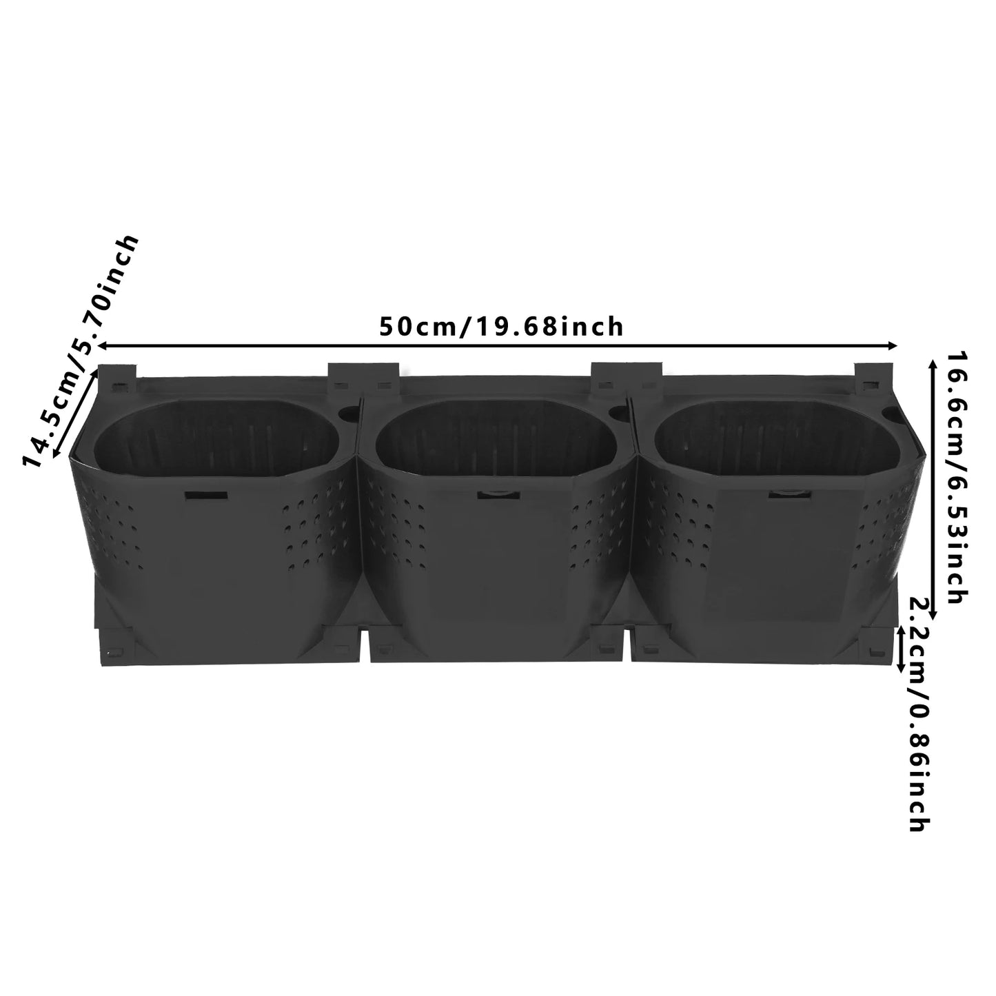 Wall Planter Self Watering Vertical Garden Box For Indoor Outdoor