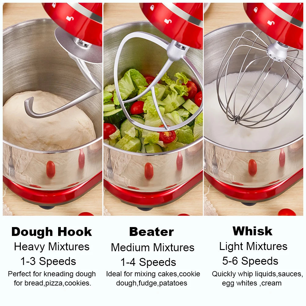 Biolomix Kitchen Stand Mixer and Blender With Quiet DC Motor