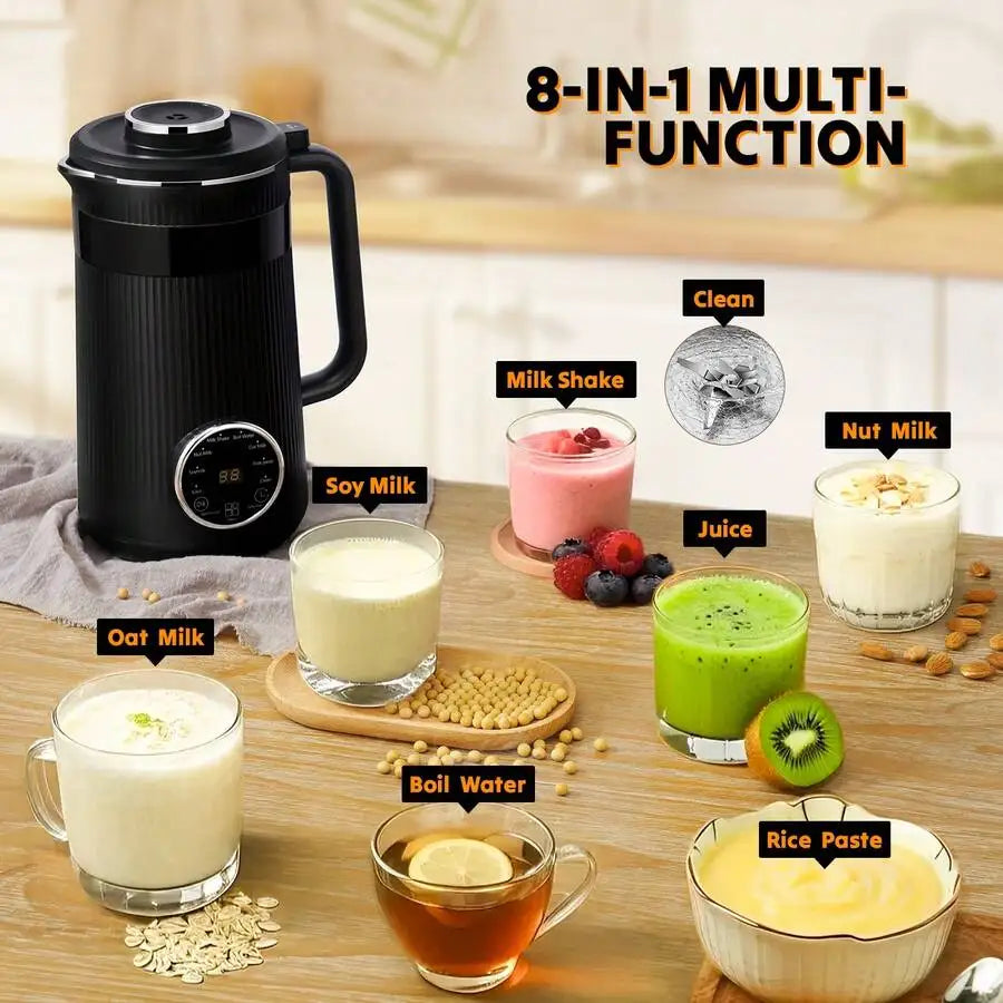 XMSJ 8In1 Nut Milk Maker Blender Plant Based Milks