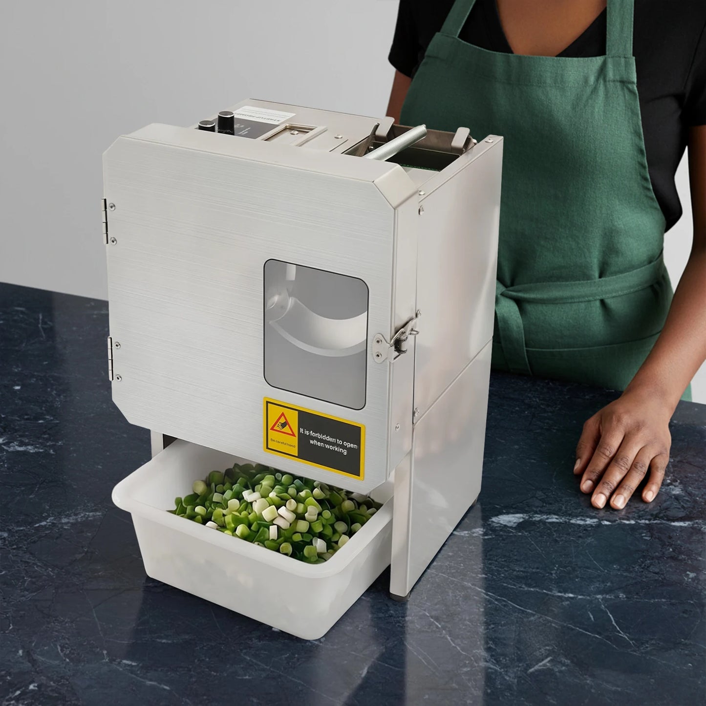 Spring Onion Shredder With Stainless Steel Blades 200W
