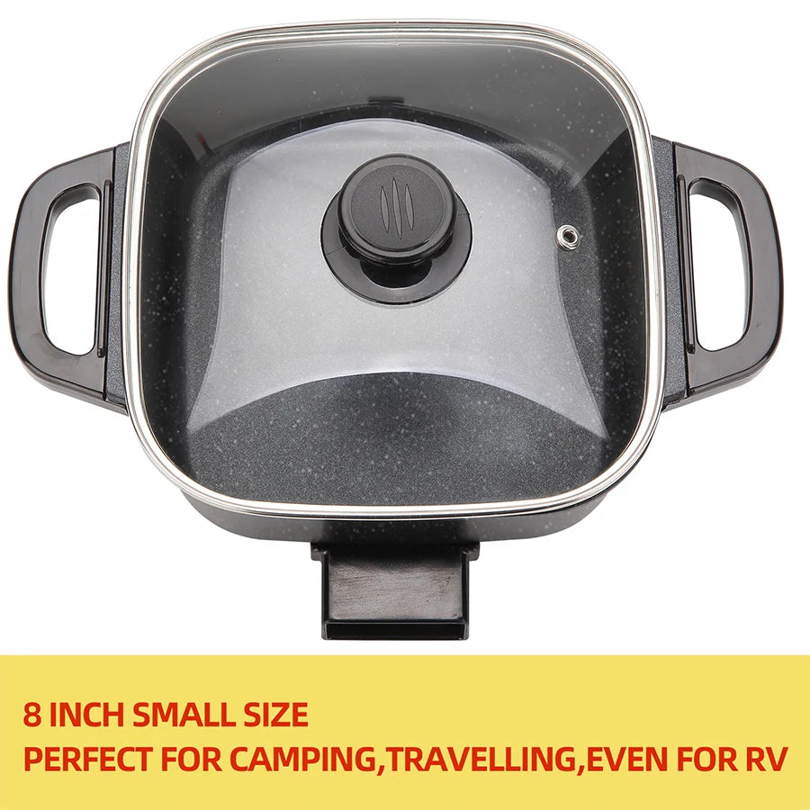 Hign-concerned Electric Frying Pan Multifunctional Nonstick Pot
