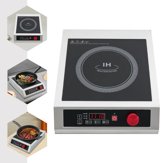 Sweetmile 3500W Stainless Steel Induction Cooktop For Commercial Use