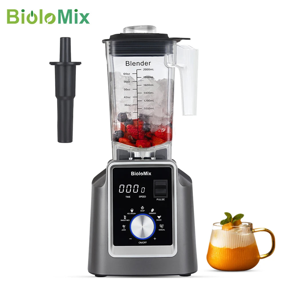 Biolomix Digital BPA Free Blender Juicer And Food Processor