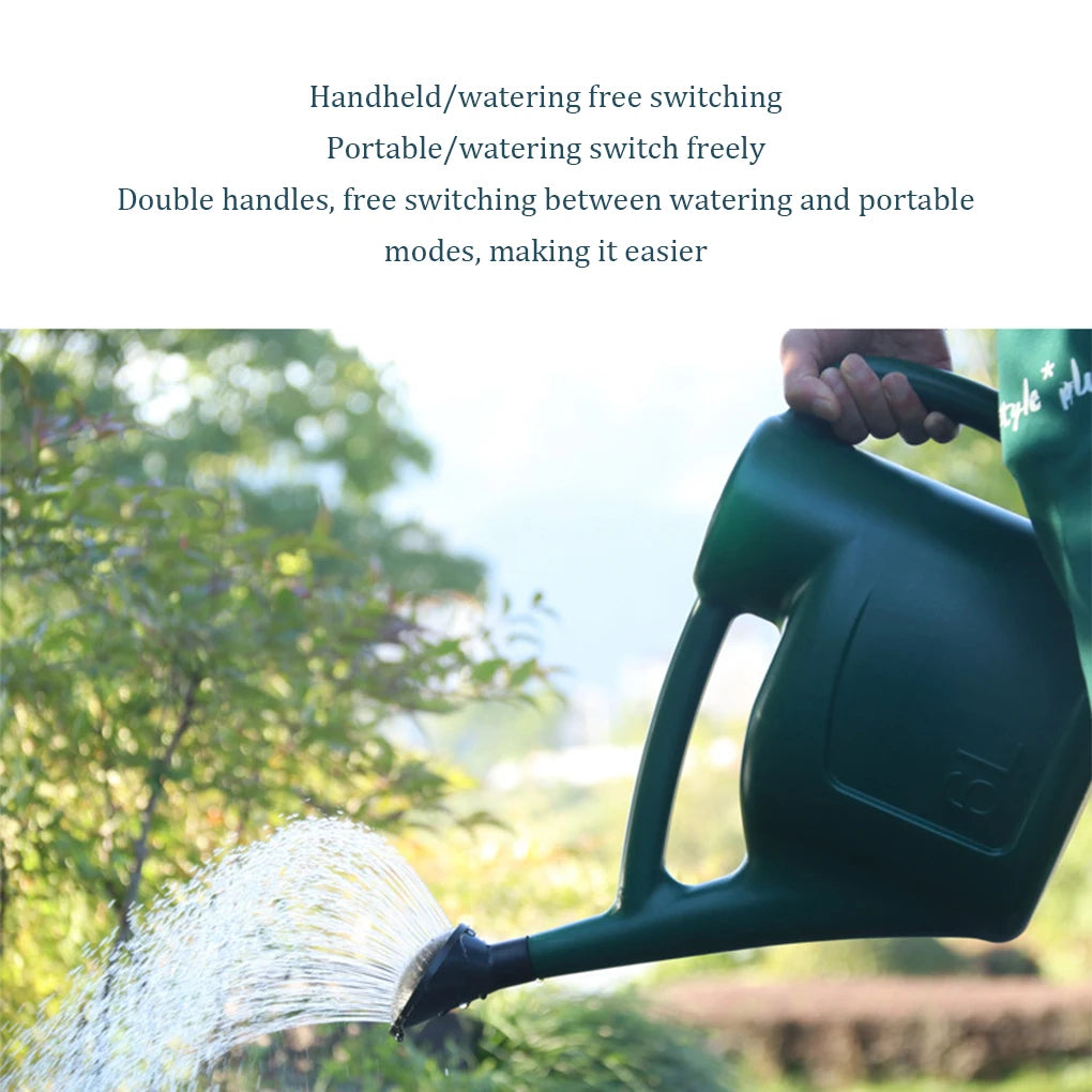 ABS Plastic Watering Can Dual Handle Portable Sprayer