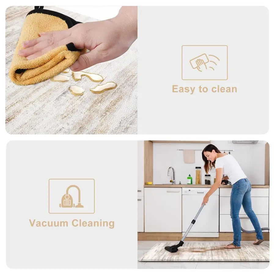 Anti Fatigue Kitchen Mats Memory Foam Cushioned Rugs